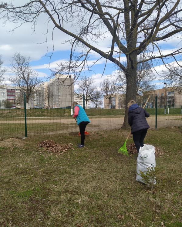 Субботник в нашем детском саду