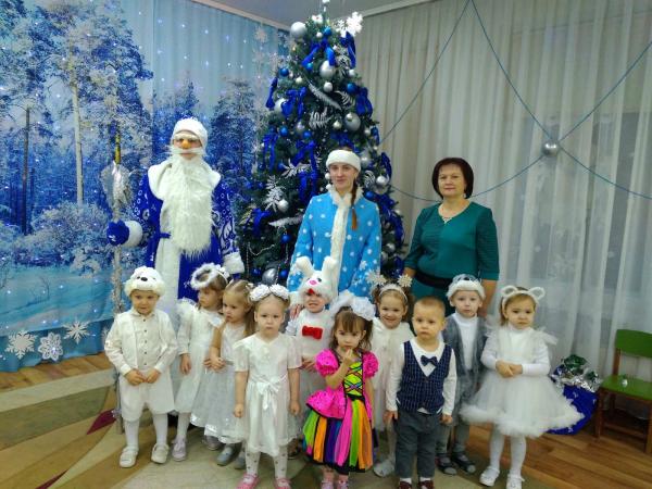 Первый новогодний утренник в 2024 гду